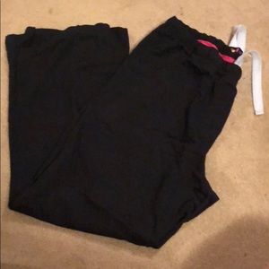 Scrub pants black